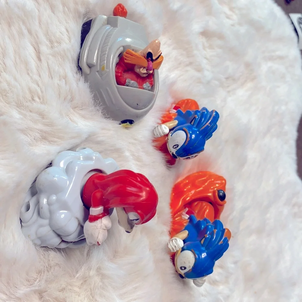 1993 SEGA McDonald's Sonic Promotion: Sonic, Knuckles, and Dr Robotnik/Eggman. - Picture 4 of 6